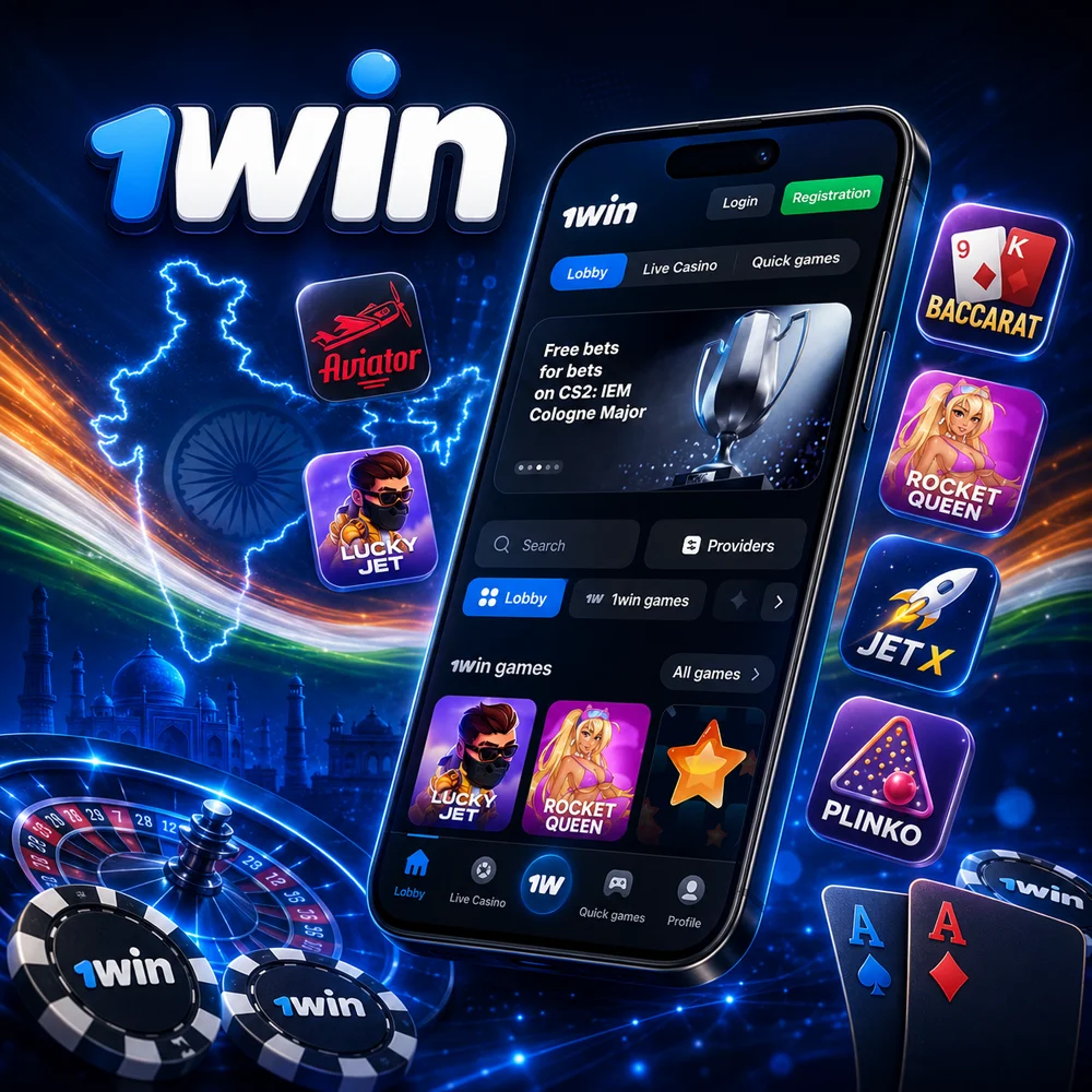 Play at the official 1win India casino.