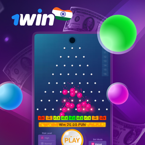 1win Plinko online